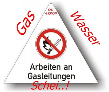 Gas Wasser Schei...!