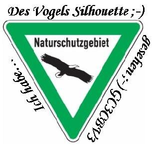 Des Vogels Silouette